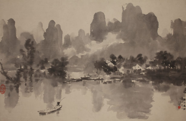 Spring Rain on the Lijiang (Li River)